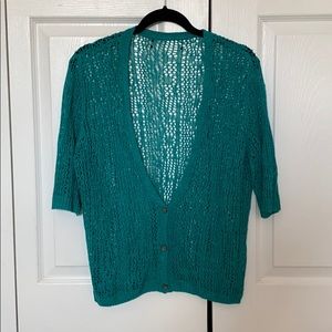 Turquoise Cardigan
